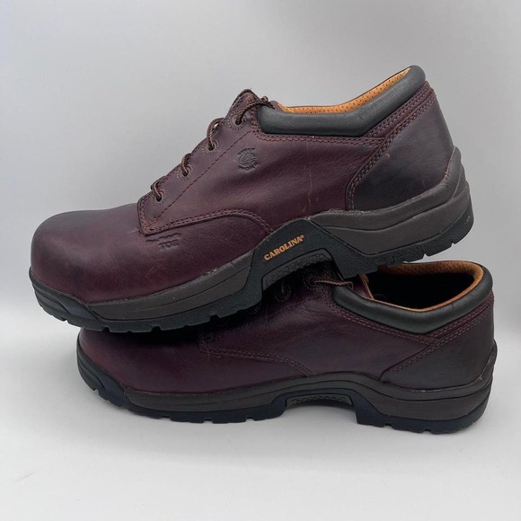 Carolina CA1520 Men\'s 13 2E Brown‎ Leather Oxford Work Shoes Composite Toe main image 8
